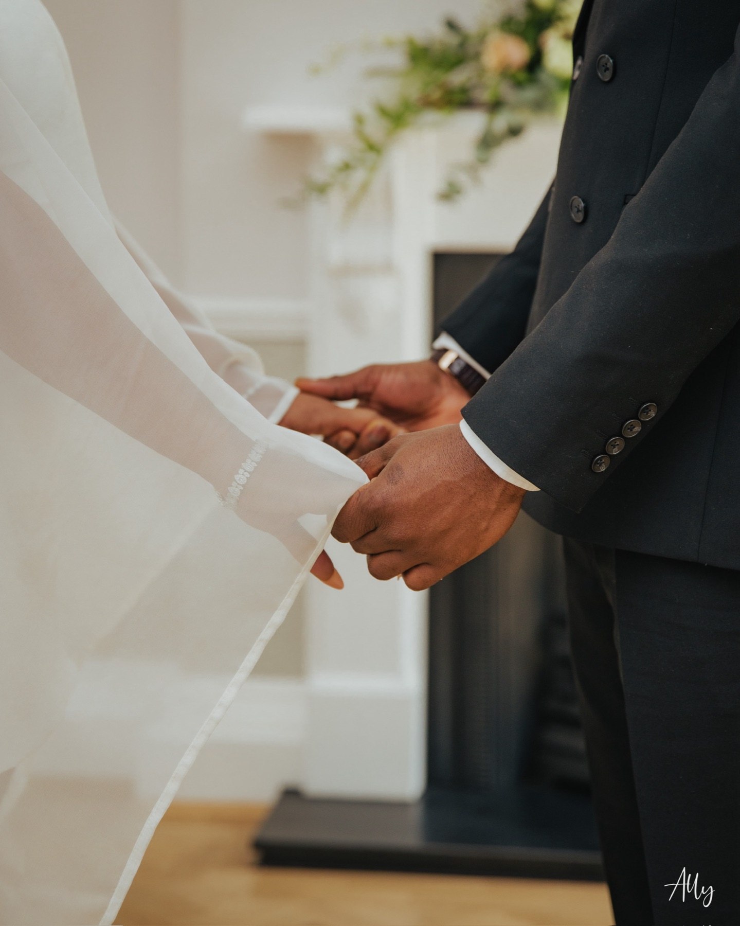 Mercy and Ifeoluwa holding hands